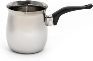 Olla para Leche de Acero Inoxidable con Asa Resistente al Calor, Cacerola Metálica para Derretir Mantequilla, Calentador de Café para Cocina - Product Image 6