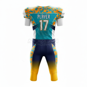 Uniforme de Fútbol Americano Personalizado de Alta Calidad 2026 |   Camiseta Unisex de Manga Corta con Color Personalizado |   Impreso, Transpirable, de Secado Rápido, OEM - Product Image 2