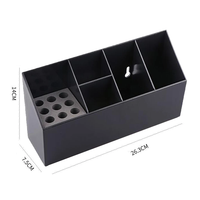 IKZARSA Support de Rangement Professionnel en Plastique ABS Durable pour Ciseaux et Peignes – Organisateur pour Salon de Coiffure et Outils Capillaires