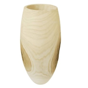 Jarrón de Madera de Diseño Elegante, Artesanía en Madera, Atractivo Jarrón Redondo para Flores, Decoración, Regalos, Jarrón de Madera de Alta Calidad - Product Image 3
