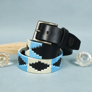 Cinturón de Polo Casual de Cuero Vacuno para Hombre y Mujer, Tejido Artesanal, Ajustable a la Cintura, Línea de Productos Ecuestres, OEM, Unisex - Product Image 3