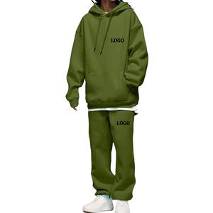 Conjunto Deportivo Unisex Elegante, Sudadera con Capucha y Pantalones Deportivos, Traje Deportivo Informal de Poliéster para Hombres y Adultos - Product Image 6
