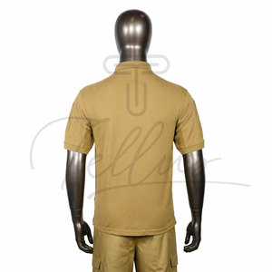 เสื้อยืดแขนสั้นผู้ชายคุณภาพสูง ผ้าเจอร์ซีย์เนื้อนุ่ม ระบายอากาศ แห้งเร็ว มีกระเป๋า  รับสั่งทำตามไซส์และสี - Product Image 4