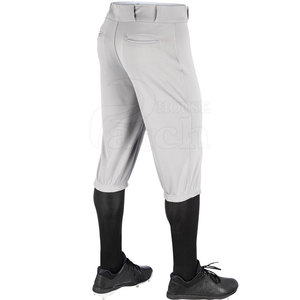 Pantalon de baseball pour homme en tissu extensible durable, idéal pour l'entraînement et la compétition, avec design et mouvements flexibles - Product Image 6