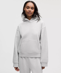 Sudadera con Capucha Oversize Unisex de Color Liso, Forro Polar de Algodón, Ajuste Casual, Diseño con Bolsillos, Largo Regular, Ecológica - Product Image 5