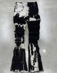 EDGE DENIM - Jeans de Mezclilla Vintage con Diseño Personalizado para Hombre, Lavado Tie Dye - Product Image 3