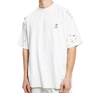 เสื้อยืดลำลองสำหรับผู้ชายเสื้อยืดสร้างความทุกข์ยากจากผ้าฝ้าย/โพลีเอสเตอร์กำหนดขนาดเองได้ - Product Image 1