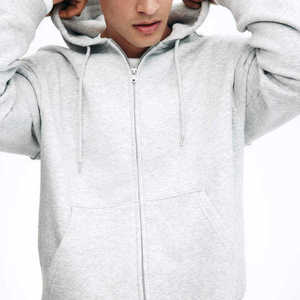 เสื้อฮู้ดดี้ผู้ชายสไตล์ Urban Utility ผ้าคอตตอนพรีเมียมหนานุ่ม รับผลิตเสื้อผ้า OEM แบรนด์ส่วนตัว ขายส่งเสื้อผ้าสตรีทแวร์ - Product Image 3
