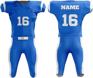 Uniforme de Fútbol Americano Personalizado OEM 2025 al Mejor Precio, con Pantalones Cortos, Logotipo, Nombre y Número Personalizados, con Etiquetas - Product Image 3