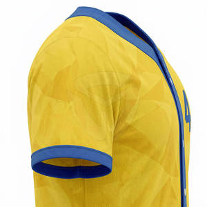 Custom Design Baseball Jersey Breathable And Quick Dry Fabric Suitable Baseball Jersey For <b>Matches</b> And Practice Sessions - Product Image 4