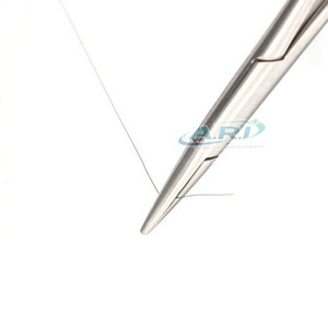 Portaagujas Quirúrgico de Acero Inoxidable con Bloqueo, Pinzas Hemostáticas, Portaagujas Quirúrgico - Product Image 6