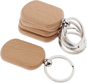 Porte-clés en bois – Prix le plus bas, designs variés et élégants, artisanat en bois naturel – Meilleures ventes - Product Image 5
