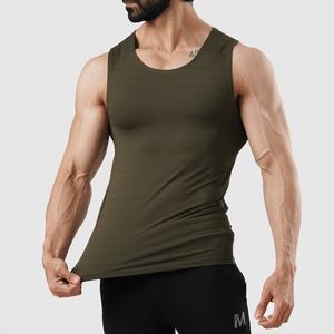 Custom <b>Men</b> Ribbed Styles <b>Crop</b> <b>Top</b> 100% Cotton Printing Logo Fashion Fitness Tank <b>Top</b> for <b>Men</b> & Women - Product Image 2