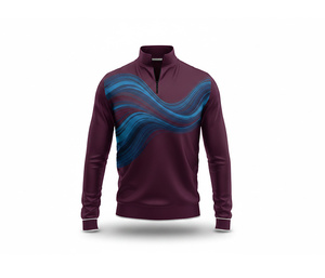 OEM ODM Sublimation Water Zip <b>Jacket</b> Supplier <b>Jacket</b> Manufacturer <b>Men</b> Women Youth Sportswear Quick Dry Team <b>Pullover</b> - Product Image 5