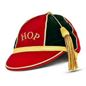 Casquettes d'honneur pour les événements sportifs et académiques, casquettes de cérémonie pour le cricket, casquettes d'honneur de qualité supérieure pour le rugby, fabricant de casquettes d'honneur. - Product Image 1