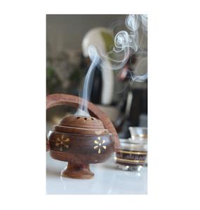 Mini quemador de incienso Eid para regalo de boda, quemador de incienso Bakhoor, soporte aromático para incienso para decoración del hogar, tamaño personalizable y en oferta. - Product Image 6