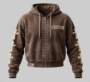 Fournisseur en gros de sweats à capuche streetwear, sweats à capuche épais, sweats à capuche personnalisés, commandes en gros, vente au détail - Product Image 4