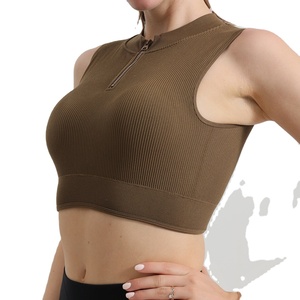 2025สปอร์ตบราออกกำลังกายตัววีด้านหน้าไร้รอยต่อระบายอากาศได้ดีสปอร์ตบราสำหรับผู้หญิงขนาดใหญ่พิเศษน้ำหนักเบา - Product Image 1