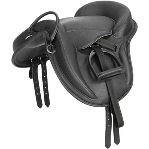 Selle de cheval 10-18 pouces, style Western, avec arceau en bois synthétique léger, pour la course de barils, l'équitation en trail et les compétitions - Product Image 1