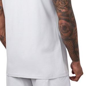 T-shirt en jersey pour homme, blanc, imprimé graphique, col rond, manches courtes, décontracté, streetwear, respirant, mode estivale - Product Image 5