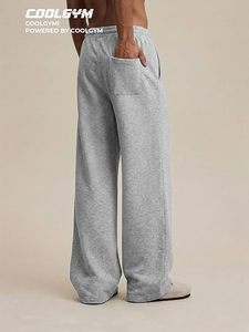 Custom Unisex Grey Color Baggy Sweatpants Heavyweight Cotton Oversized Joggers Streetwear OEM ODM Wholesale Manufacturer - Product Image 1