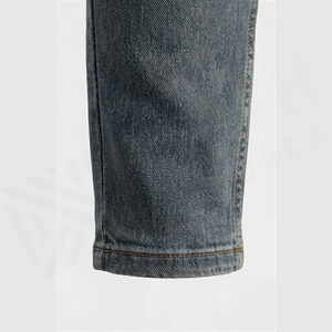 Jeans de Mezclilla de Corte Recto y Ajustado para Hombre, Cintura Media, Algodón, Estilo Casual Otoñal - Product Image 6