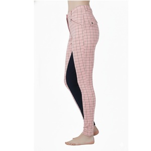 High Quality Printed Women's <b>Equestrian</b> Horse Riding Breeches Tights <b>Leggings</b> Jodhpur Silicone Inflow Custom Logo Quick Dry - Product Image 3
