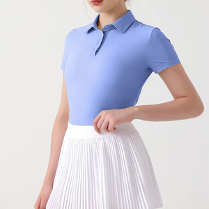 Women's Tennis Polo Shirts Short Sleeve Golf Shirt Lightweight Quick Dry Performance Sports Yoga T-Shirts - Product Image 4
