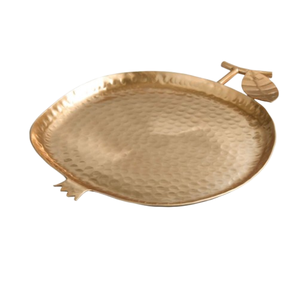 Plateau de service en acier de forme personnalisée, plateaux de service classiques en métal, grand plateau de vente avec poignées métalliques personnalisées - Product Image 3