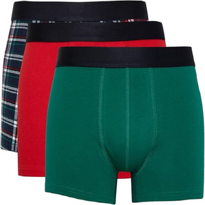 Ropa Interior Masculina, Calzoncillos Boxer de Algodón Elástico, Transpirables, Ecológicos, Cintura Alta, Logotipo, Alta Calidad Premium, Precio al por Mayor - Product Image 3