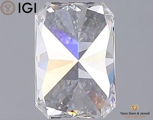 Diamante Cultivado en Laboratorio CVD de 1.20 Quilates con Certificación IGI, Corte Radiante, Claridad VVS2, Color D, Perfecto para Anillo de Ensueño - Product Image 4