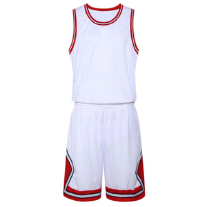 Conjunto de Camiseta y Pantalones Cortos de Baloncesto con Logotipo, Nombre y Número Personalizados para Equipos Deportivos, Ligas, Academias, Entrenamiento y Competencia - Product Image 1