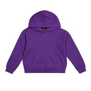 Sweat-shirt à capuche surdimensionné en coton tricoté 100% pour enfants, fabriqué sur mesure, printemps-automne, couleur unie, anti-rétrécissement, pour bébé garçon - Product Image 3