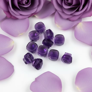 100pcs/Lot Natural AAA Amethyst 12 MM <b>Bottle</b> <b>Cork</b> Gemstone Crystal Stopper Wholesale Bulk Supplier Export Quality Supplier - Product Image 1