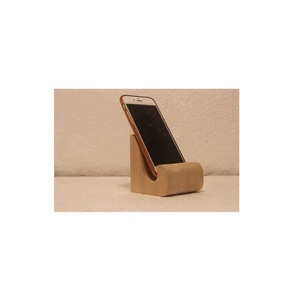 Support de téléphone portable en bois vintage au meilleur prix, fait main, 100% bois naturel, pour bureau, table ou bureau. - Product Image 3