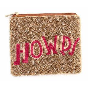 Porte-monnaie en tissu brodé à la main avec perles, fermeture éclair supérieure, mini pochette à monnaie, porte-clés, porte-cartes, haute qualité - Product Image 1