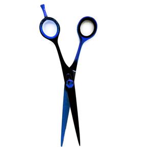 Professional Salon Stainless Steel Sharp Blade <b>Long</b> <b>Handle</b> Hair Cutting Thinning Scissors Barber <b>Shear</b> - Product Image 3