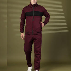 Nouveaux ensembles de survêtements pour hommes en coton et polyester, en molleton, pour le sport, le jogging, décontractés et respirants - Product Image 4