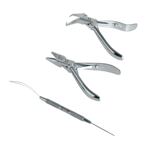 ชุดเครื่องมือต่อผมขนาดเล็ก MARI INSTRUMENTS 3 ชิ้น ชุดคีมต่อผมสแตนเลส - Product Image 5