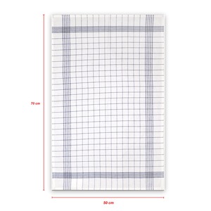 ผ้าเช็ดครัวใยฝ้ายแท้ 100% ย้อมสี ซึมซับน้ำได้ดี แห้งเร็ว ราคาประหยัด - Product Image 5