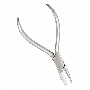 Half Nylon Jaw Half Round Nose Pliers Jewelry Tool Non Marring <b>Wire</b> Looping Shaping DIY <b>Craft</b> Durable Hand Tool - Product Image 5
