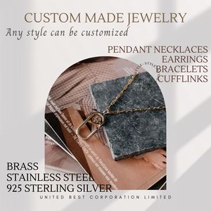 สร้อยคอจี้แฟชั่นสุดหรูทำเองได้ทำจากเหล็กชุบทอง18K สุด2025 - Product Image 3