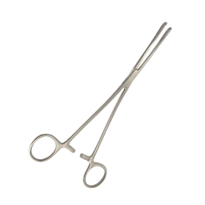 คีมผ่าตัดทางการแพทย์แบบมีฟันตรงโค้ง 18 ซม. คีมจับฟองน้ำ - Product Image 4