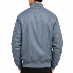 Blouson bomber décontracté pour homme, blouson bomber décontracté pour des activités quotidiennes confortables, veste décontractée simple pour un style moderne au quotidien - Product Image 2