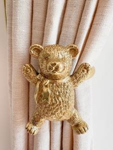 Gancho para Cortinas con Forma de Osito de Peluche, Perfecto para Habitaciones Infantiles, Salones de Eventos, Banquetes, Organizador de Cortinas Decorativo y Funcional de la India - Product Image 5