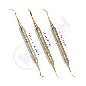 KIMBEL KI 8 112 Espátula Dental Autoclavable de Doble Extremo Mango No Magnético Certificado CE Clase I Fuente de Alimentación Manual Llenado Plano - Product Image 2