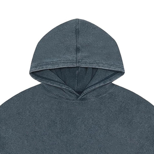 Wholesale Hot Selling DTG Printed Zippup Oversized Autumn Windproof 100% <b>Polyester</b> <b>Hoodie</b> Streetwear Vintage Zipper Letter - Product Image 3