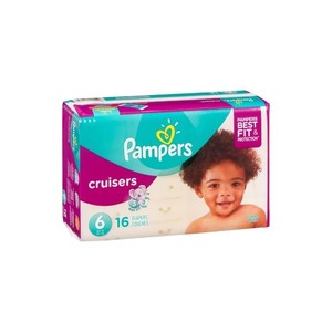 Pañales Pampers Cruisers, pañales para bebés diseñados para gatear y caminar con un ajuste flexible y cómodo. - Product Image 1