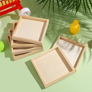 Handcrafted Wooden Serving Tray for Kitchen Dining <b>Coffee</b> <b>Table</b> Breakfast Decorative Home Organizer Gift - Product Image 3
