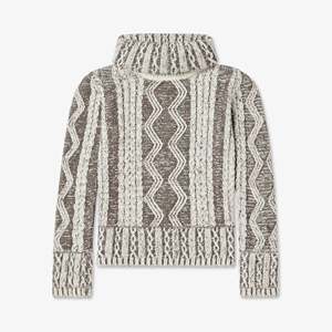 Pull en tricot pour femme - Pull ample et oversize pour l'hiver - Pull doux et chaud de couleur unie pour femme - Pull respirant et tendance - Product Image 1